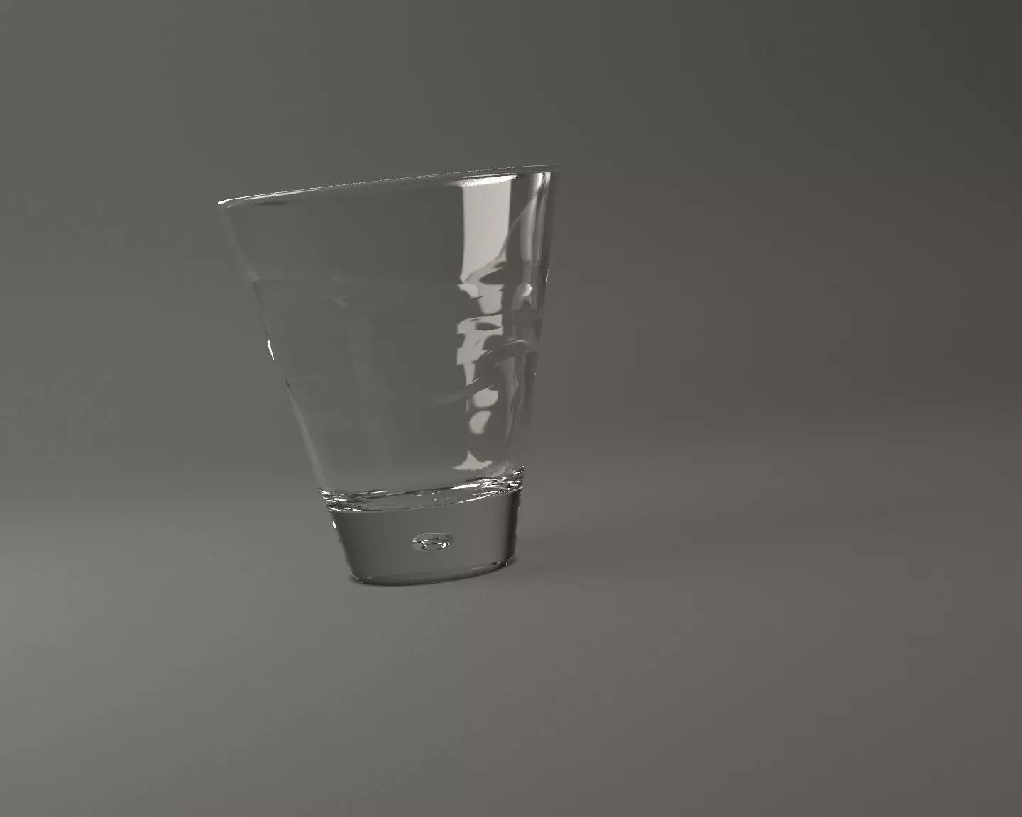 GLASSWARE---Water Glass 007 3D print model