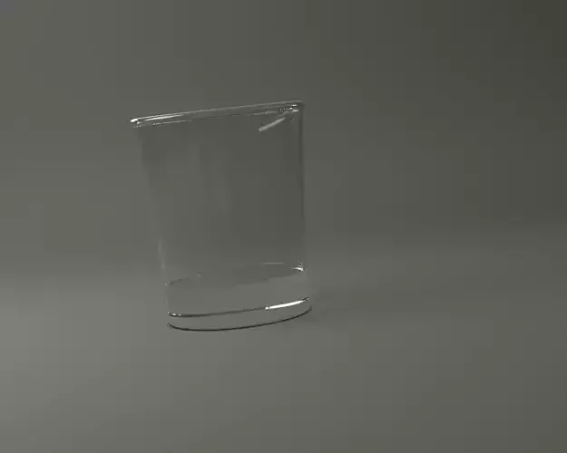GLASSWARE---Water Glass 009 3D print model