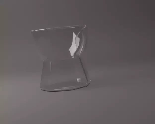 GLASSWARE---Water Glass 010 3D print model