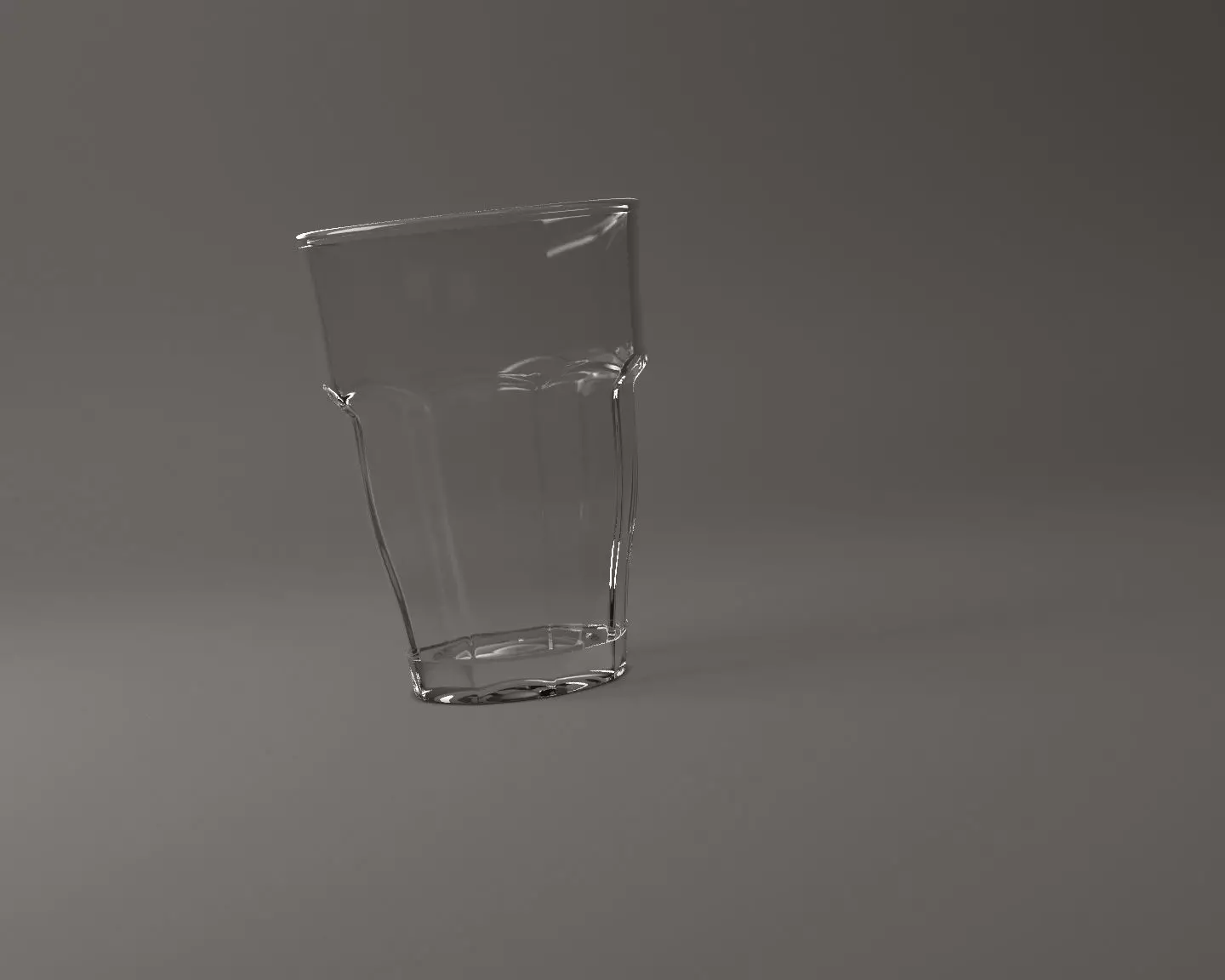 GLASSWARE---Water Glass 017 3D print model