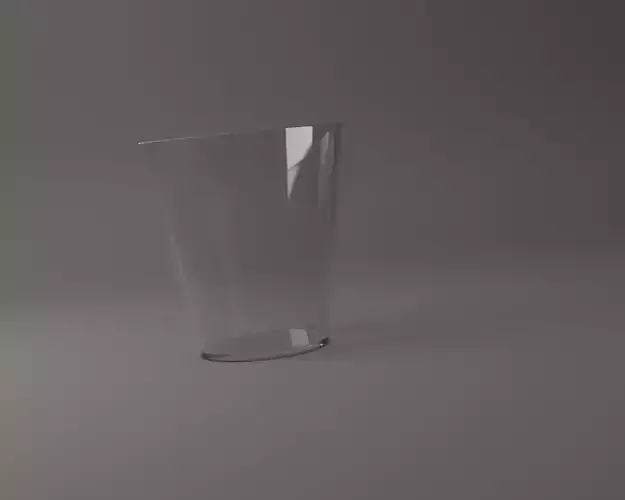 GLASSWARE---Water Glass 022 3D print model