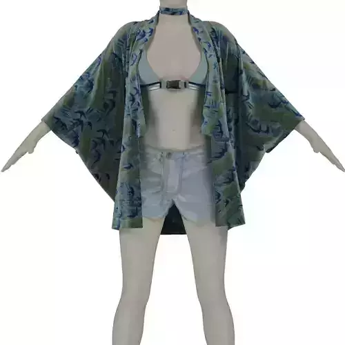 Kimono casual set