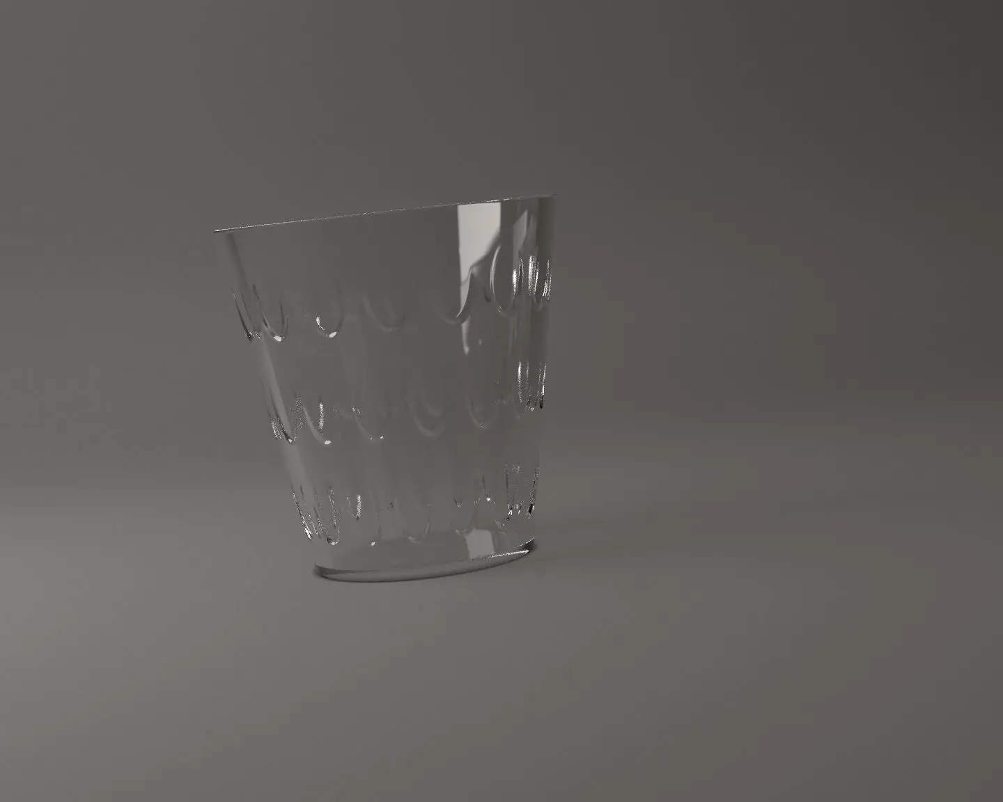 GLASSWARE---Water Glass 028 3D print model