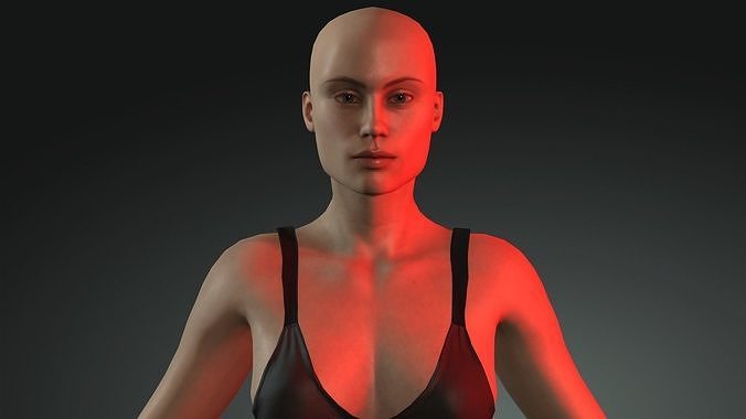 Senna - 4K Animasyon For game Low-poly 3D model Low-poly 3D model