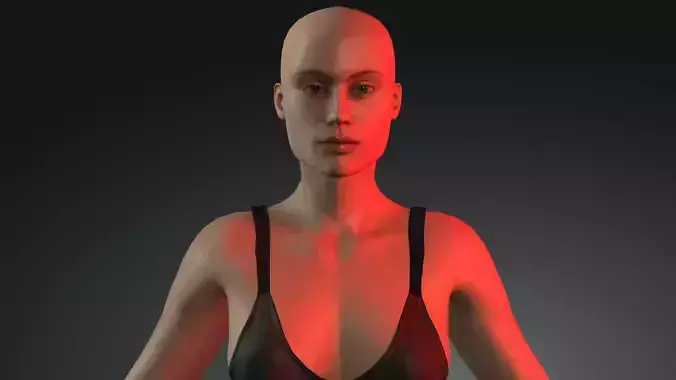 Senna - 4K Animasyon For game Low-poly 3D model