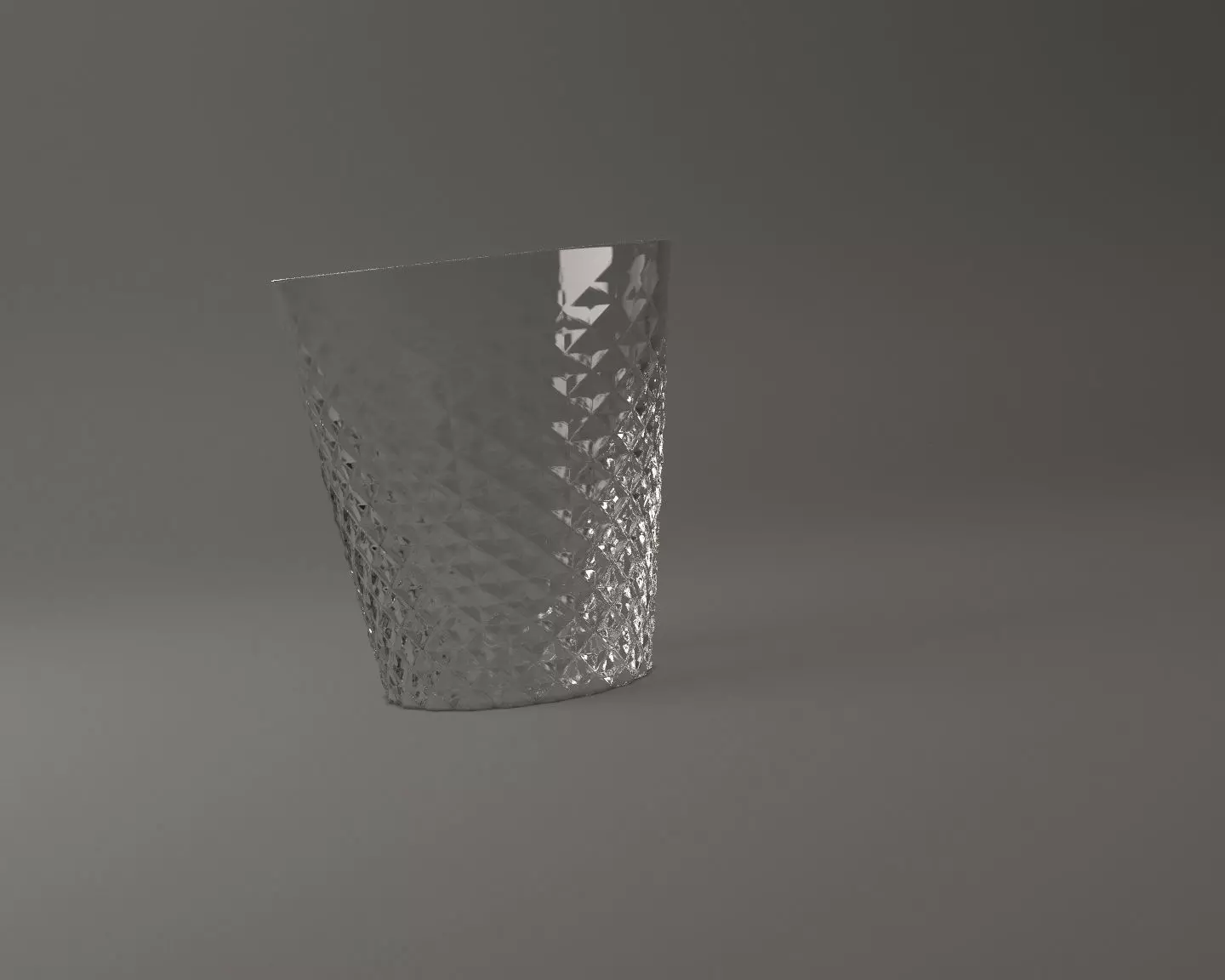 GLASSWARE---Water Glass 032 3D print model