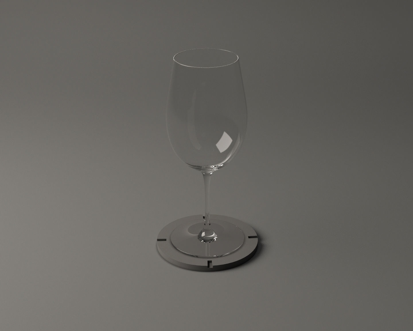 GLASSWARE---Wine Glass 001 3D print model_23