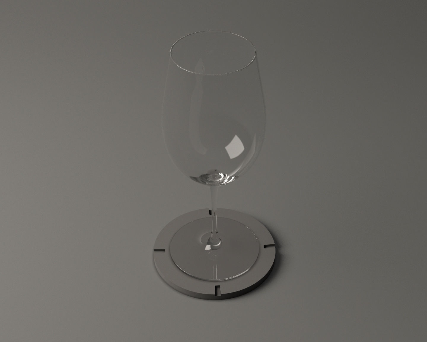 GLASSWARE---Wine Glass 001 3D print model_24