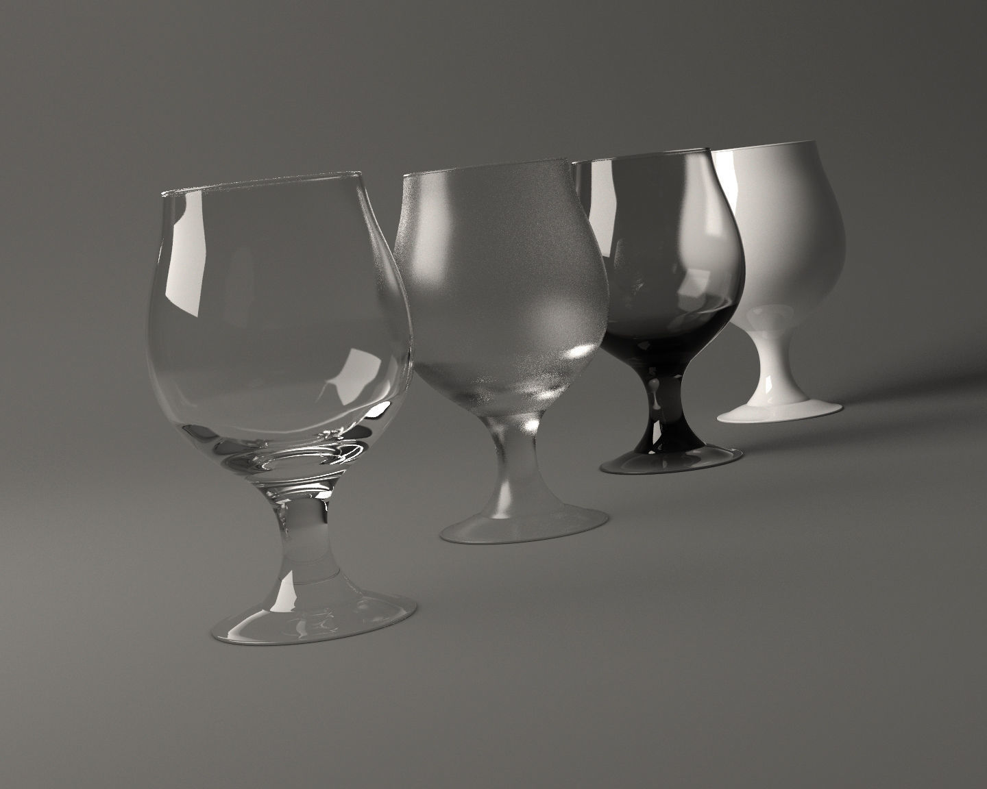 GLASSWARE---Wine Glass 002 3D print model_2