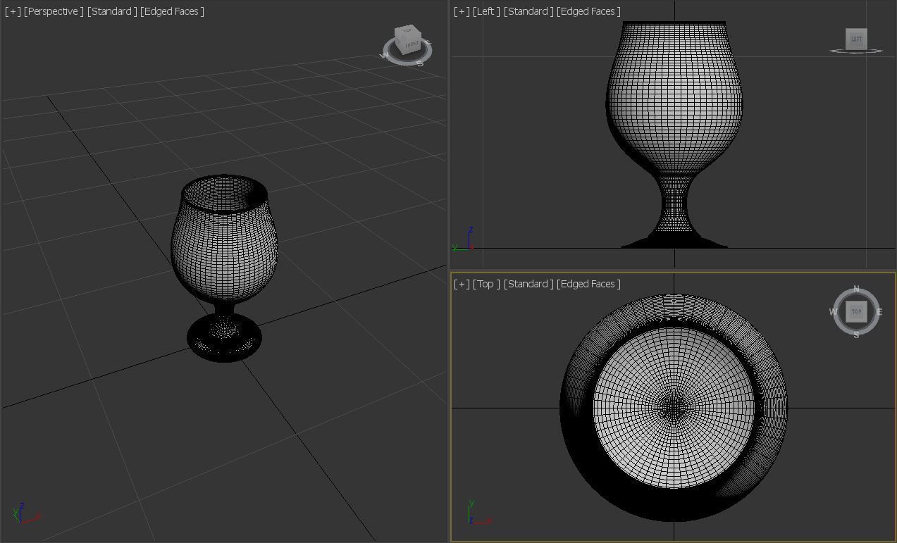 GLASSWARE---Wine Glass 002 3D print model_26