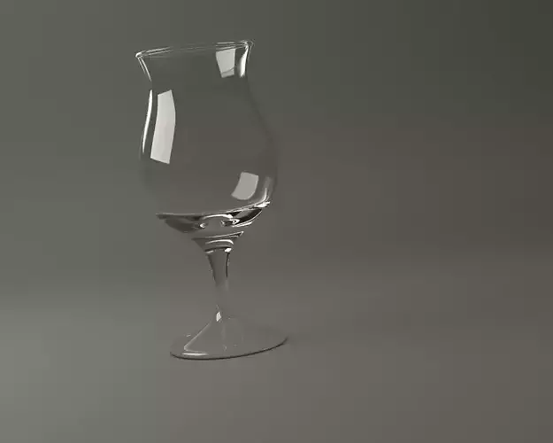 GLASSWARE---Wine Glass 003 3D print model