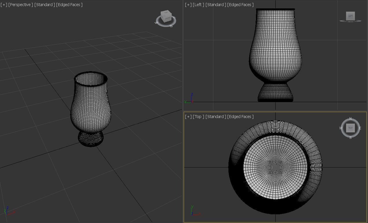 GLASSWARE---Wine Glass 004 3D print model_26