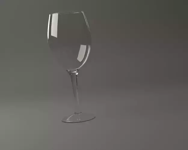 GLASSWARE---Wine Glass 005 3D print model