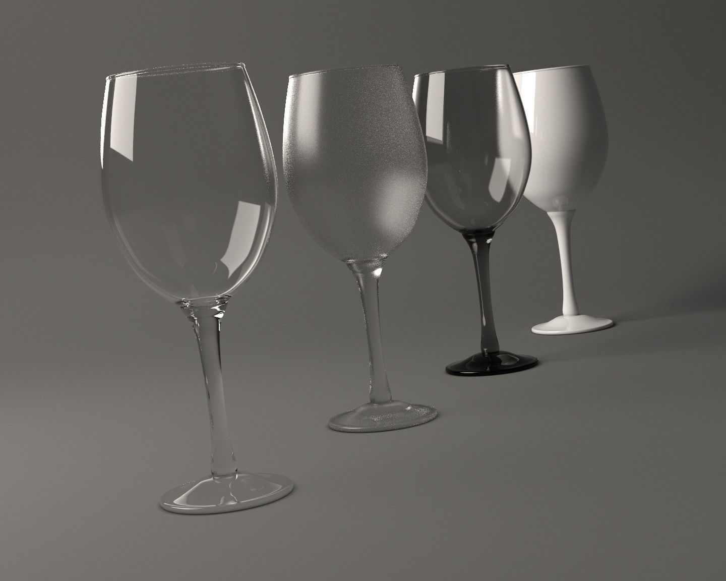GLASSWARE---Wine Glass 005 3D print model_2