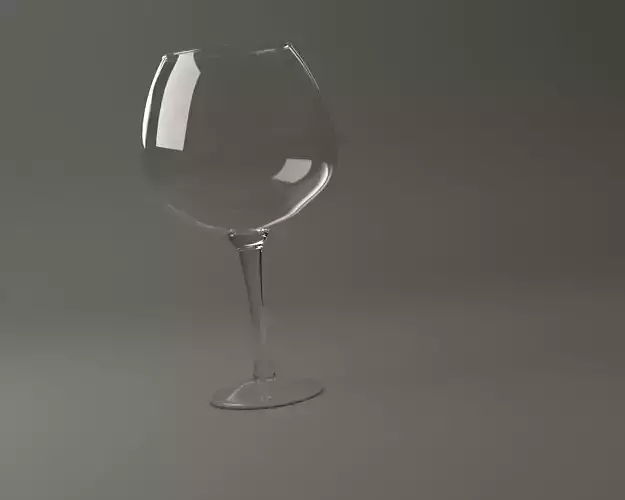 GLASSWARE---Wine Glass 006 3D print model