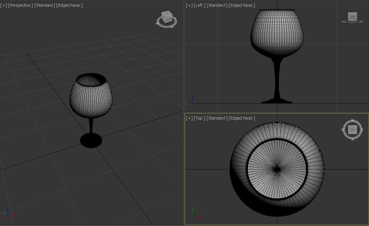 GLASSWARE---Wine Glass 006 3D print model_26