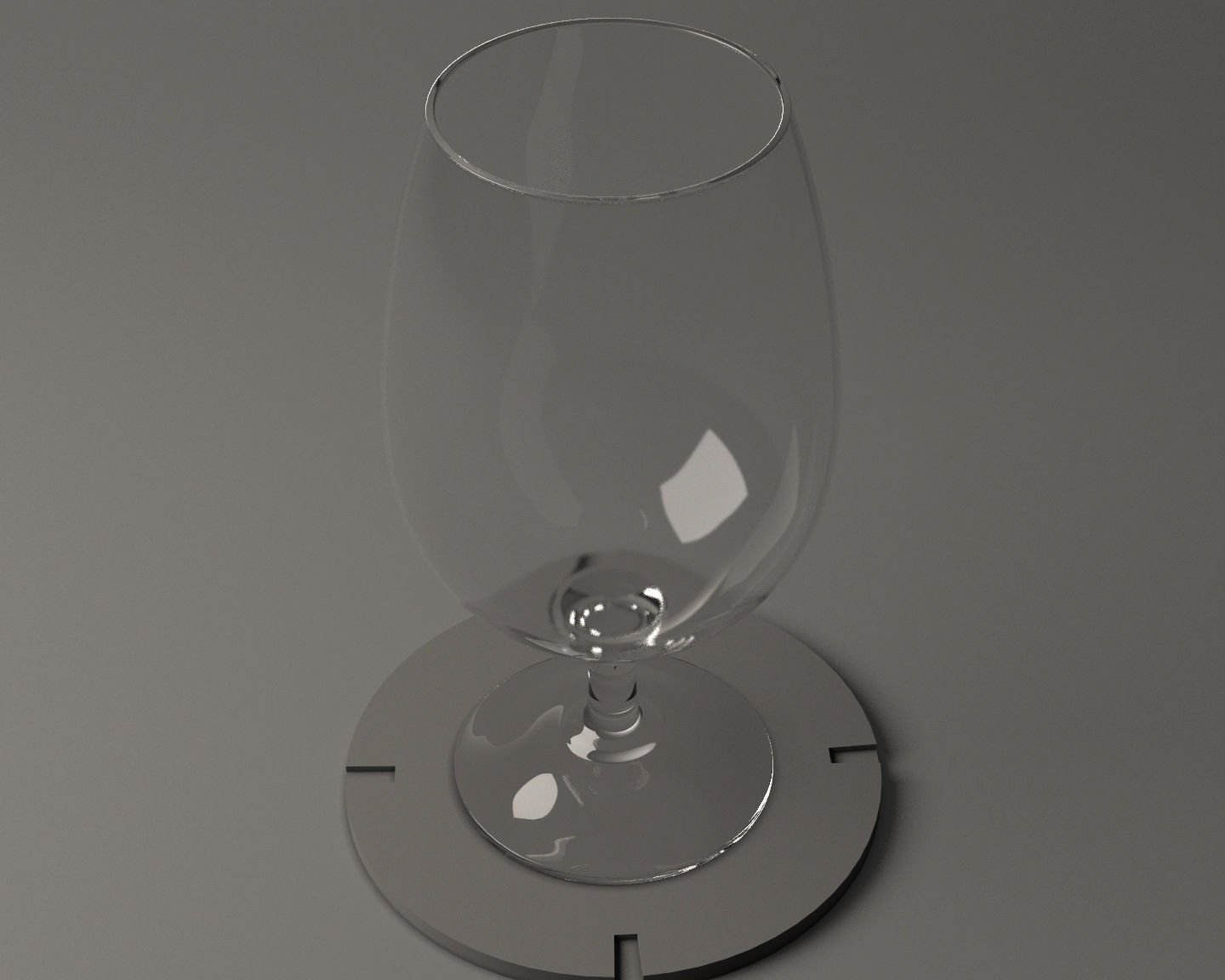 GLASSWARE---Wine Glass 007 3D print model_24