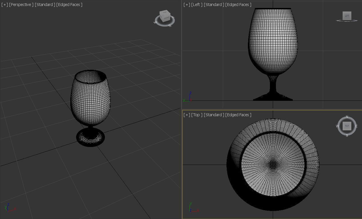 GLASSWARE---Wine Glass 007 3D print model_26