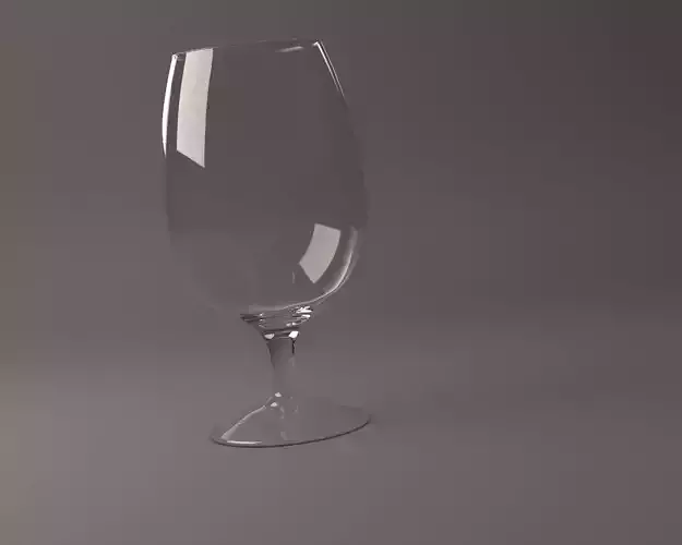GLASSWARE---Wine Glass 007 3D print model