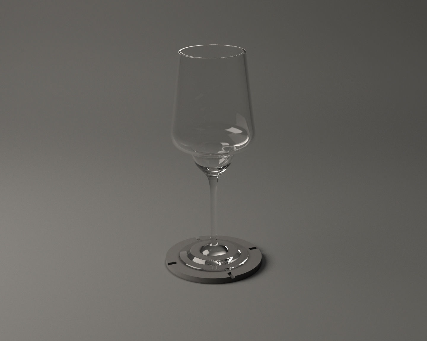 GLASSWARE---Wine Glass 008 3D print model_4