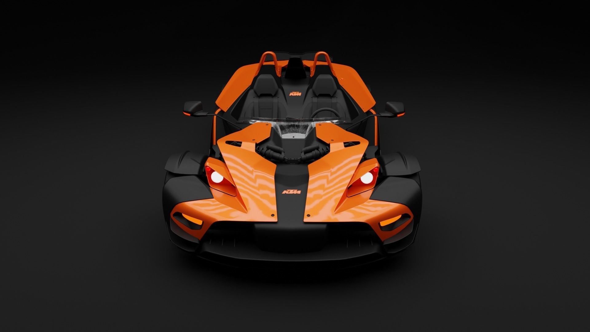 KTM X-BOW R Low-poly 3D model_3