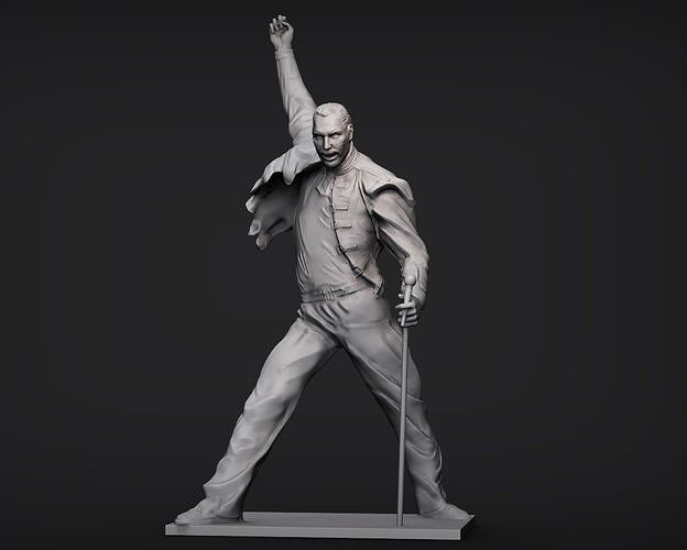 Freddie Mercury 3D print model