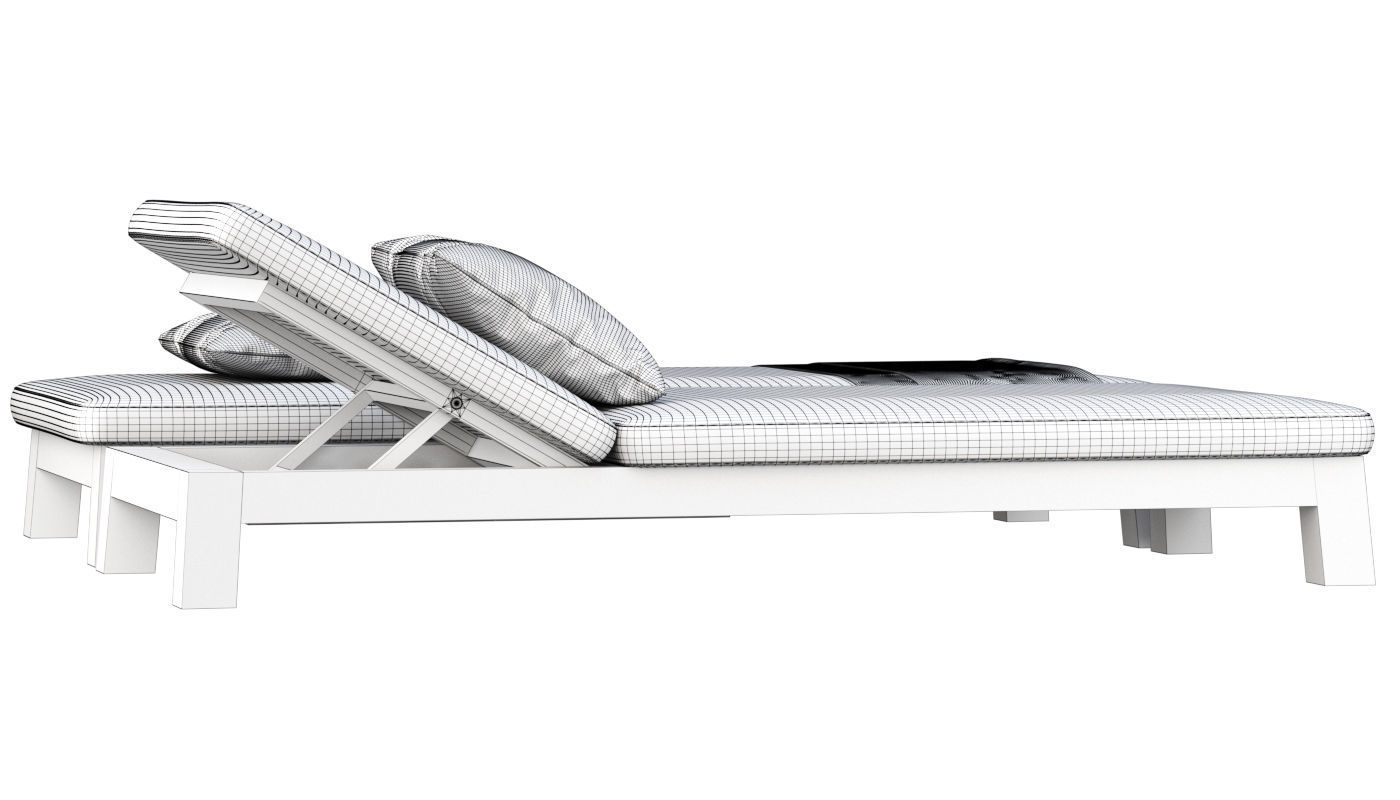GIJS Sun lounger by Piet Boon  3D model_8