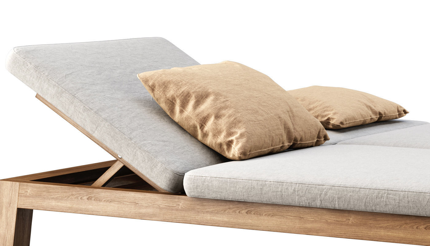 GIJS Sun lounger by Piet Boon  3D model_2