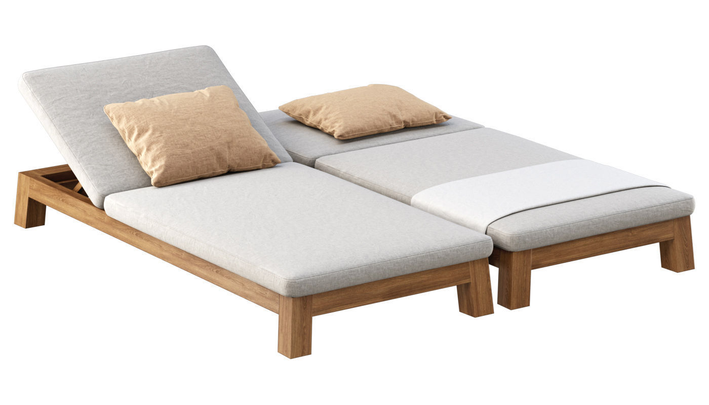 GIJS Sun lounger by Piet Boon  3D model_5