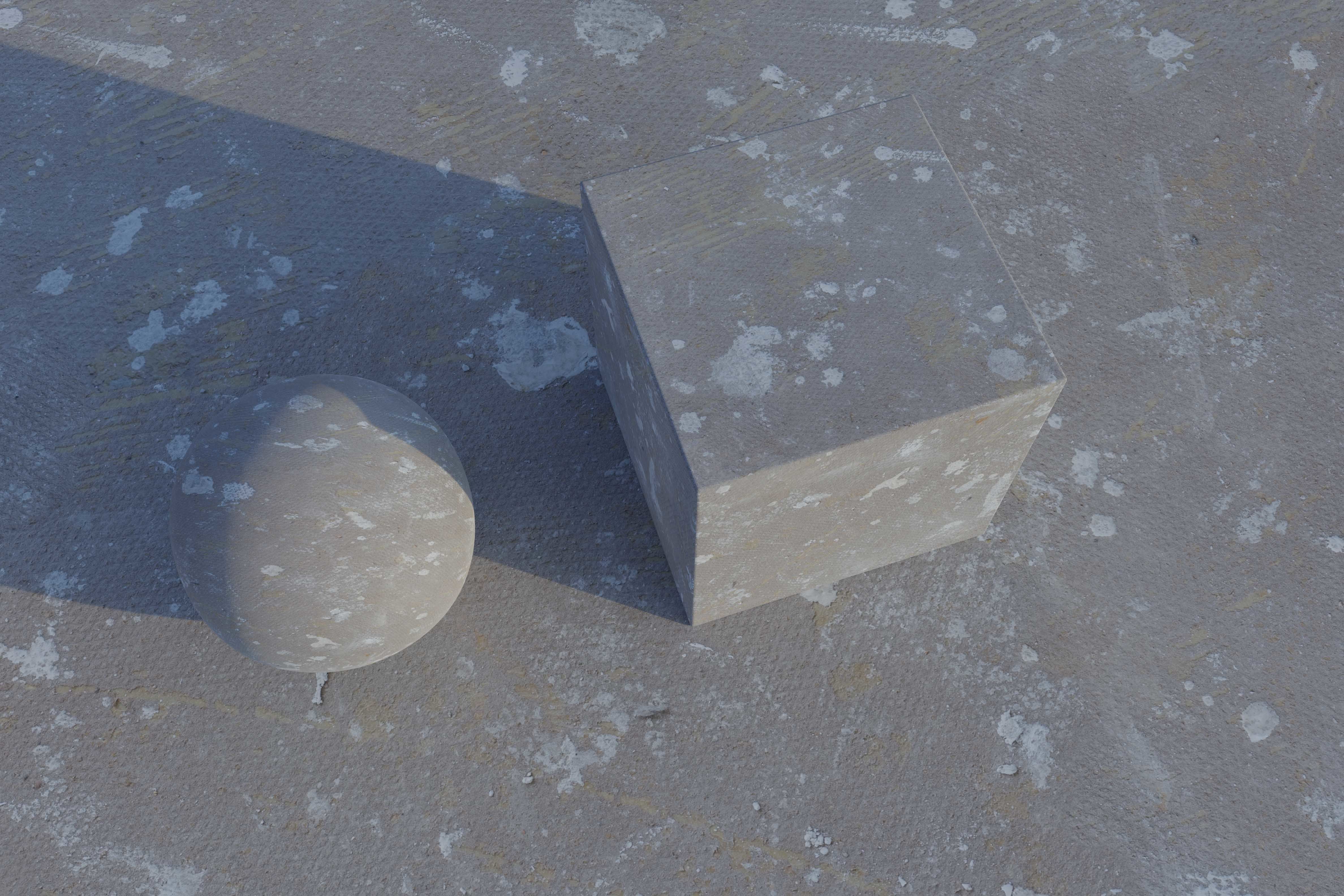 Seamless Grunge Floor with Color Spots Texture 6K Texture_2