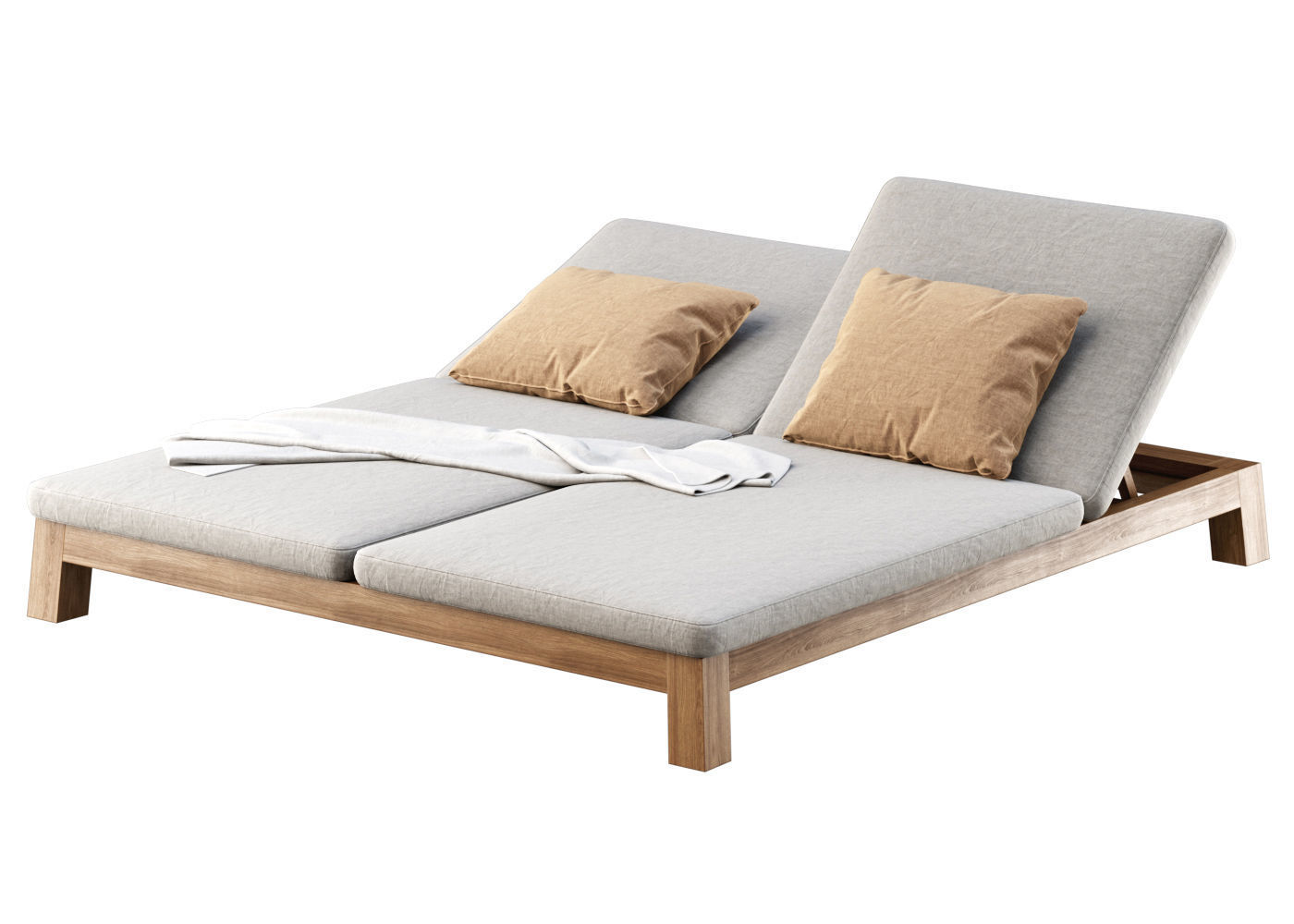 GIJS Double Sun lounger by Piet Boon  3D model_5