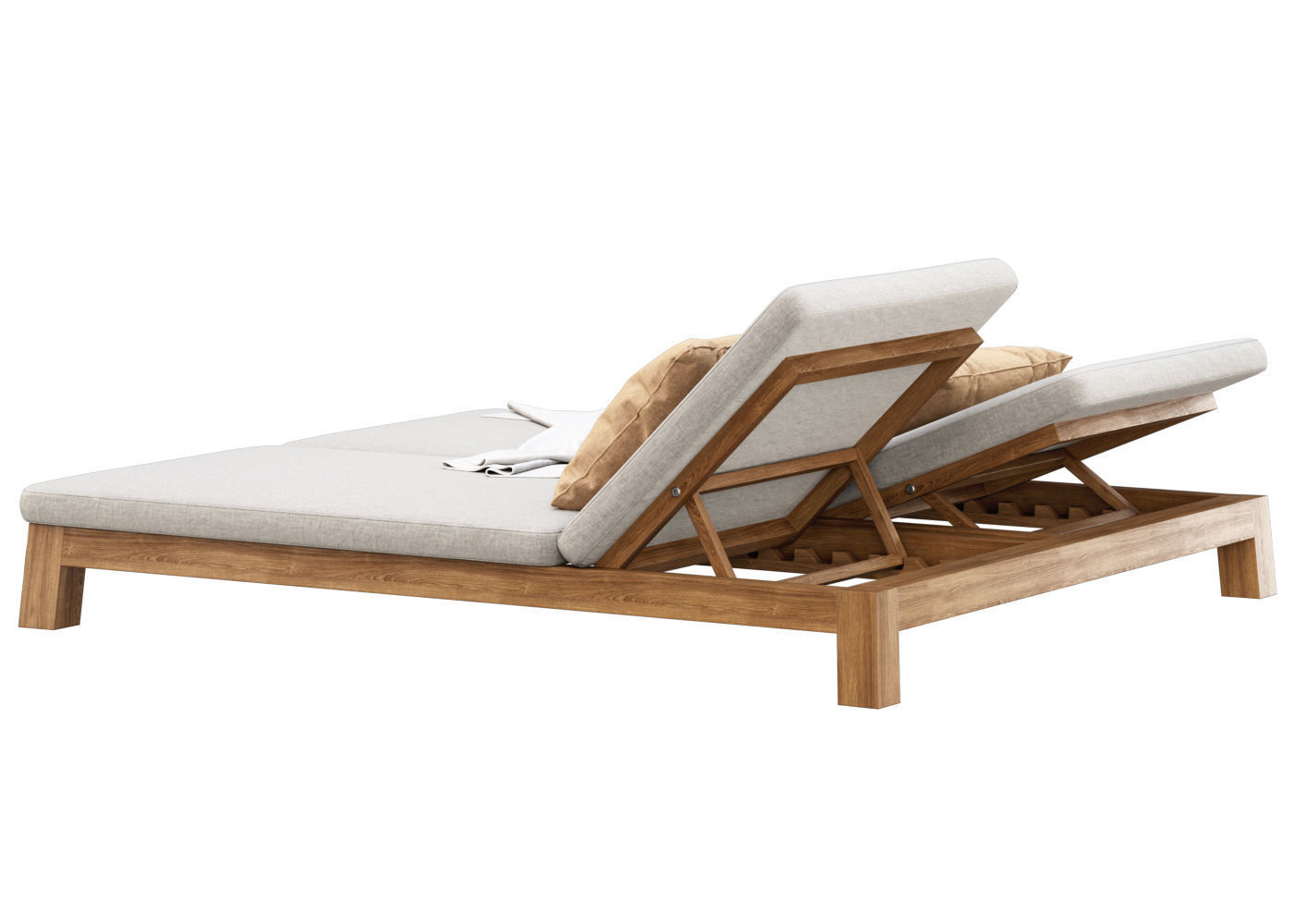 GIJS Double Sun lounger by Piet Boon  3D model_4