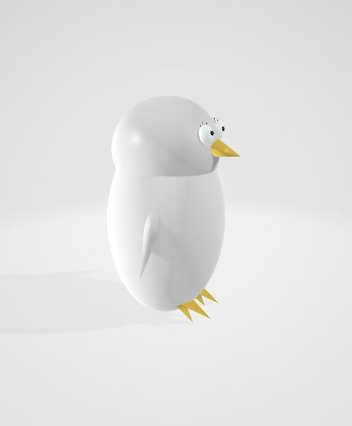 Gintama - Elizabeth Low-poly 3D model_1