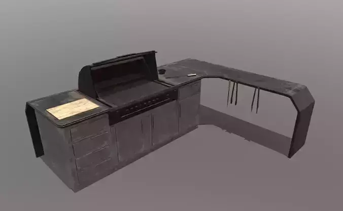 Scifi Barbecue Grill