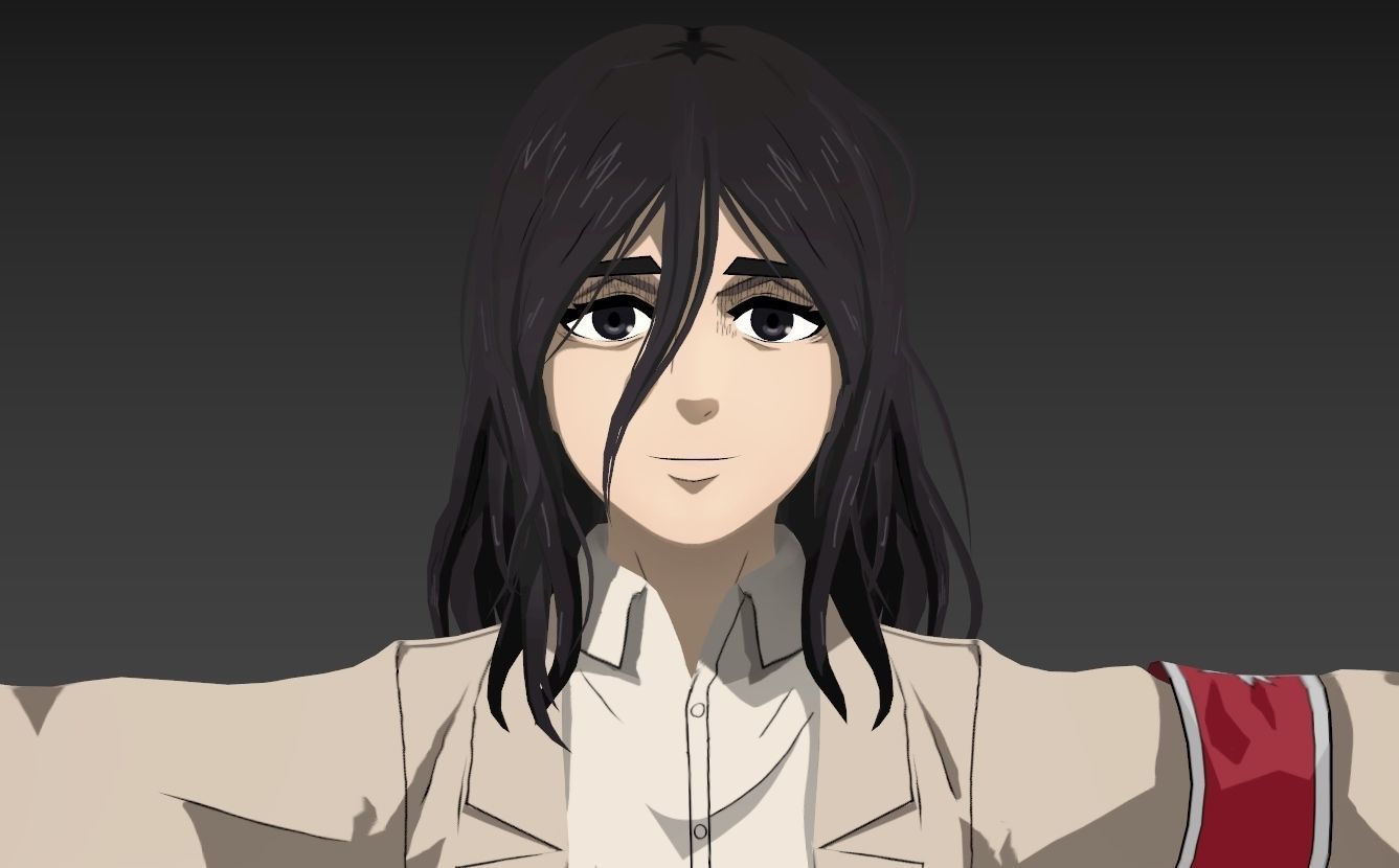 Pieck SNK VRChat Avatar PC 3D model_5
