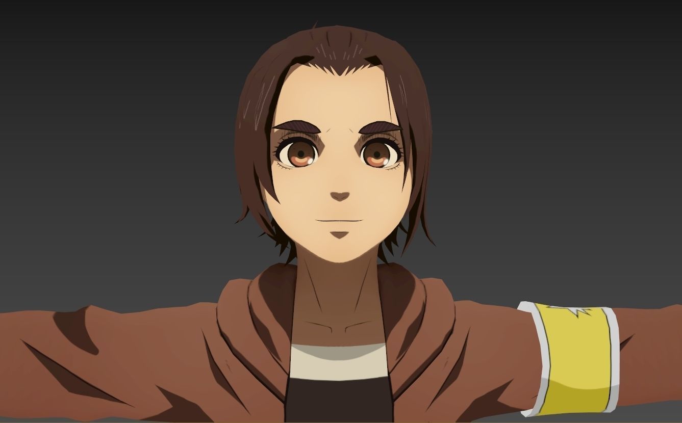 Gabi SNK VRChat Avatar PC 3D model_5