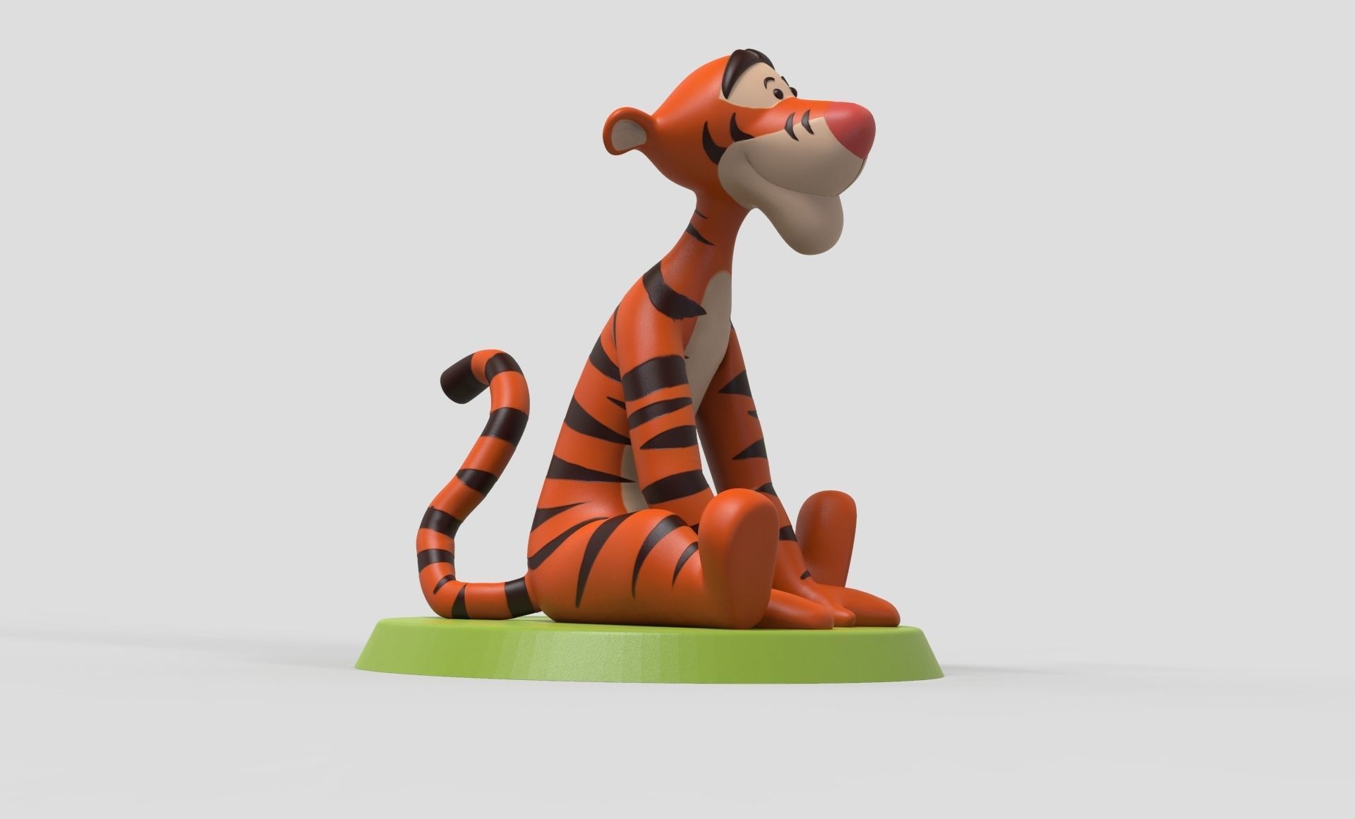 Tigger  Winnie the Pooh 3d print model 3D print model_12