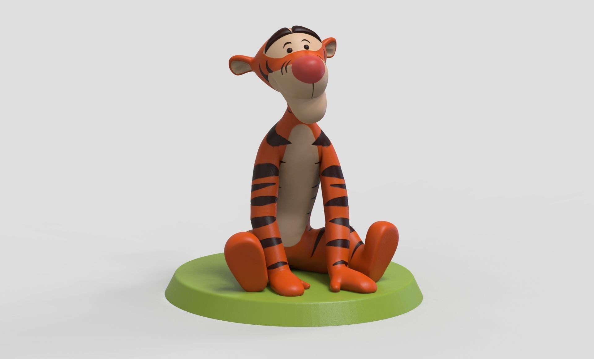 Tigger  Winnie the Pooh 3d print model 3D print model_8