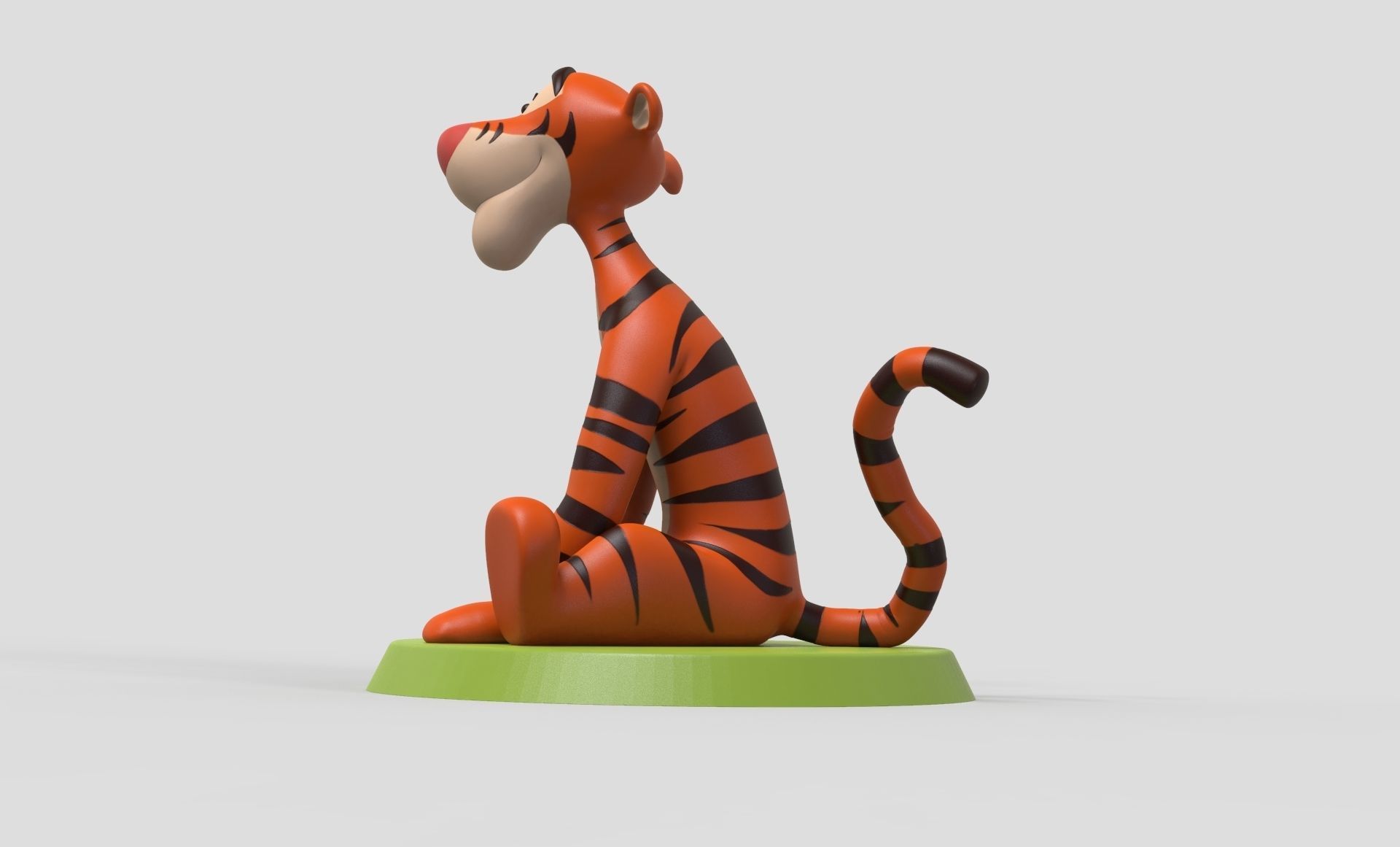Tigger  Winnie the Pooh 3d print model 3D print model_3