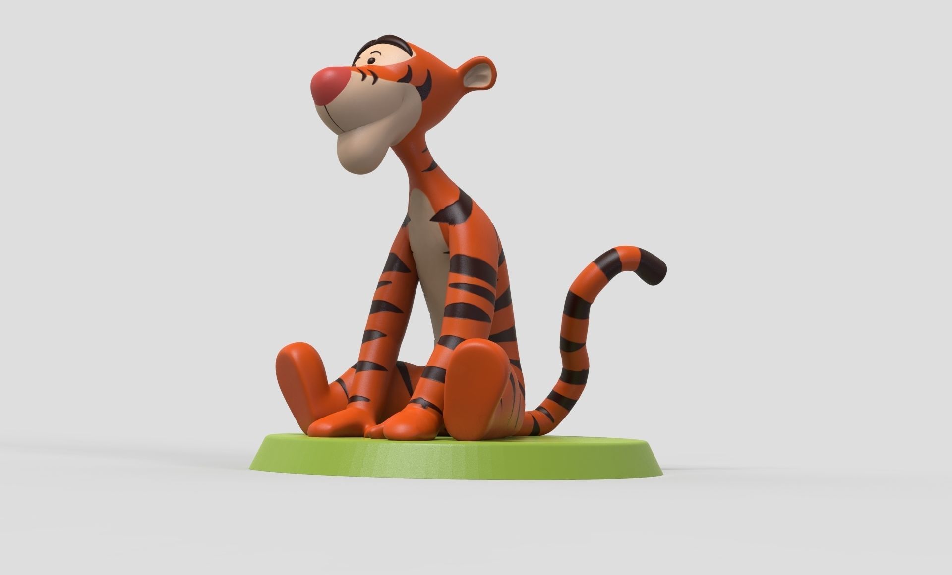 Tigger  Winnie the Pooh 3d print model 3D print model_11