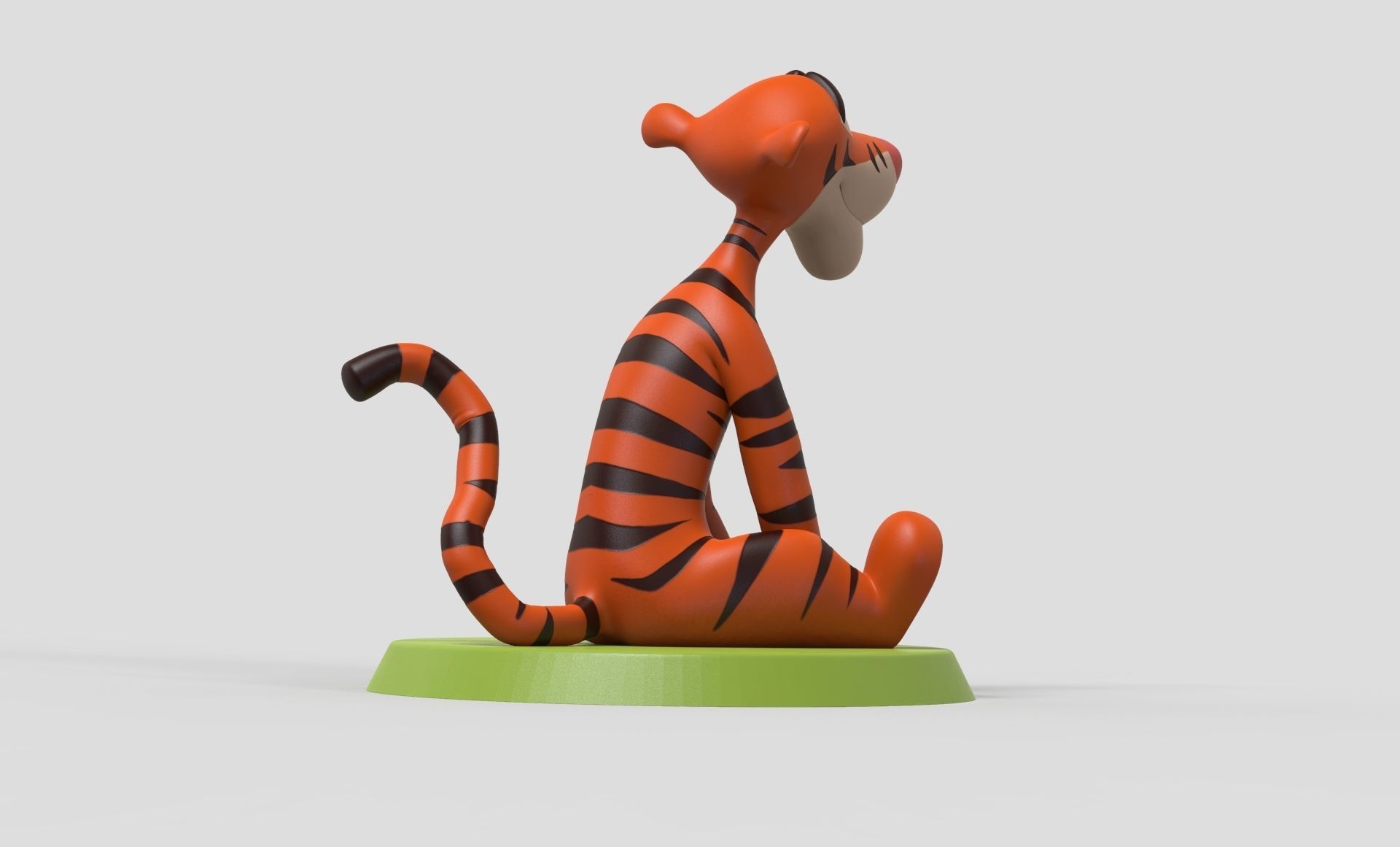 Tigger  Winnie the Pooh 3d print model 3D print model_13