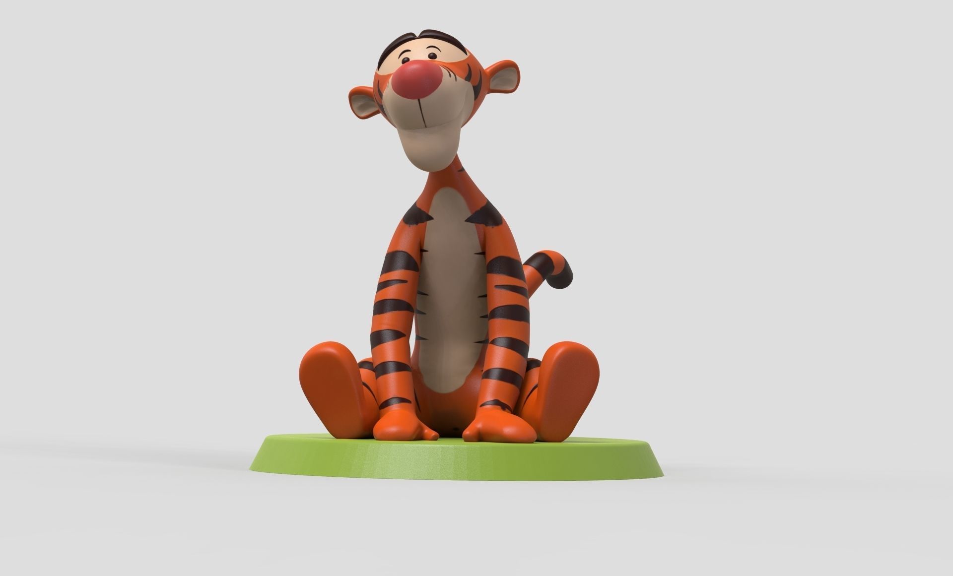 Tigger  Winnie the Pooh 3d print model 3D print model_16