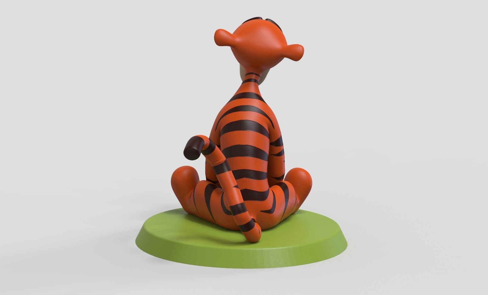 Tigger  Winnie the Pooh 3d print model 3D print model_2
