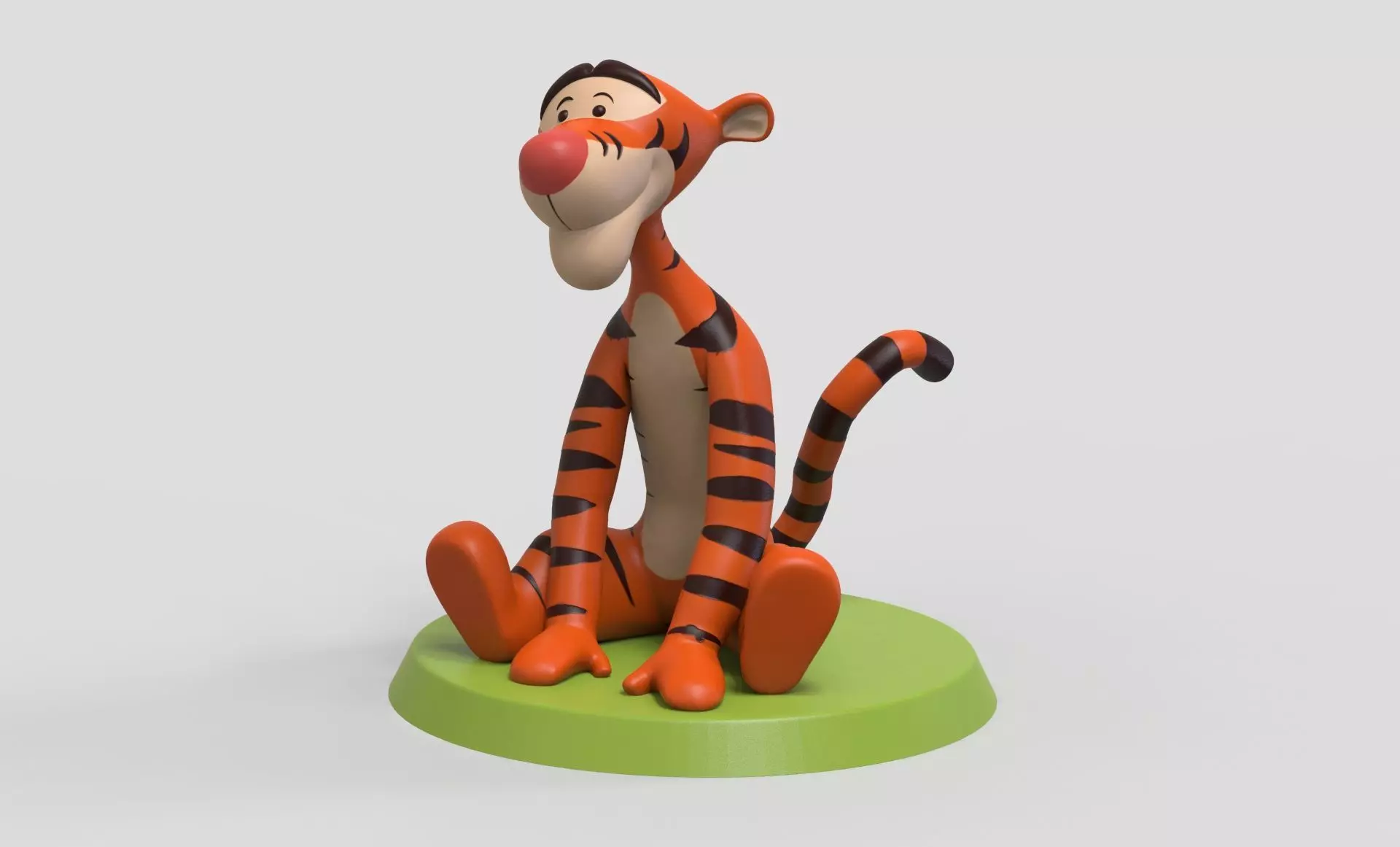 Tigger  Winnie the Pooh 3d print model 3D print model_0