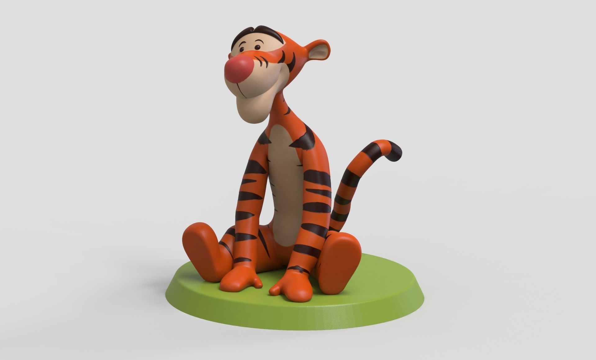 Tigger  Winnie the Pooh 3d print model 3D print model_10