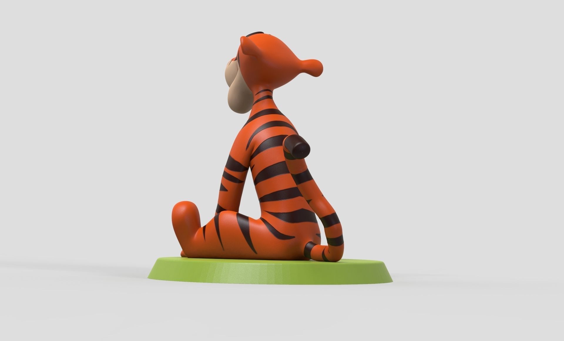 Tigger  Winnie the Pooh 3d print model 3D print model_15