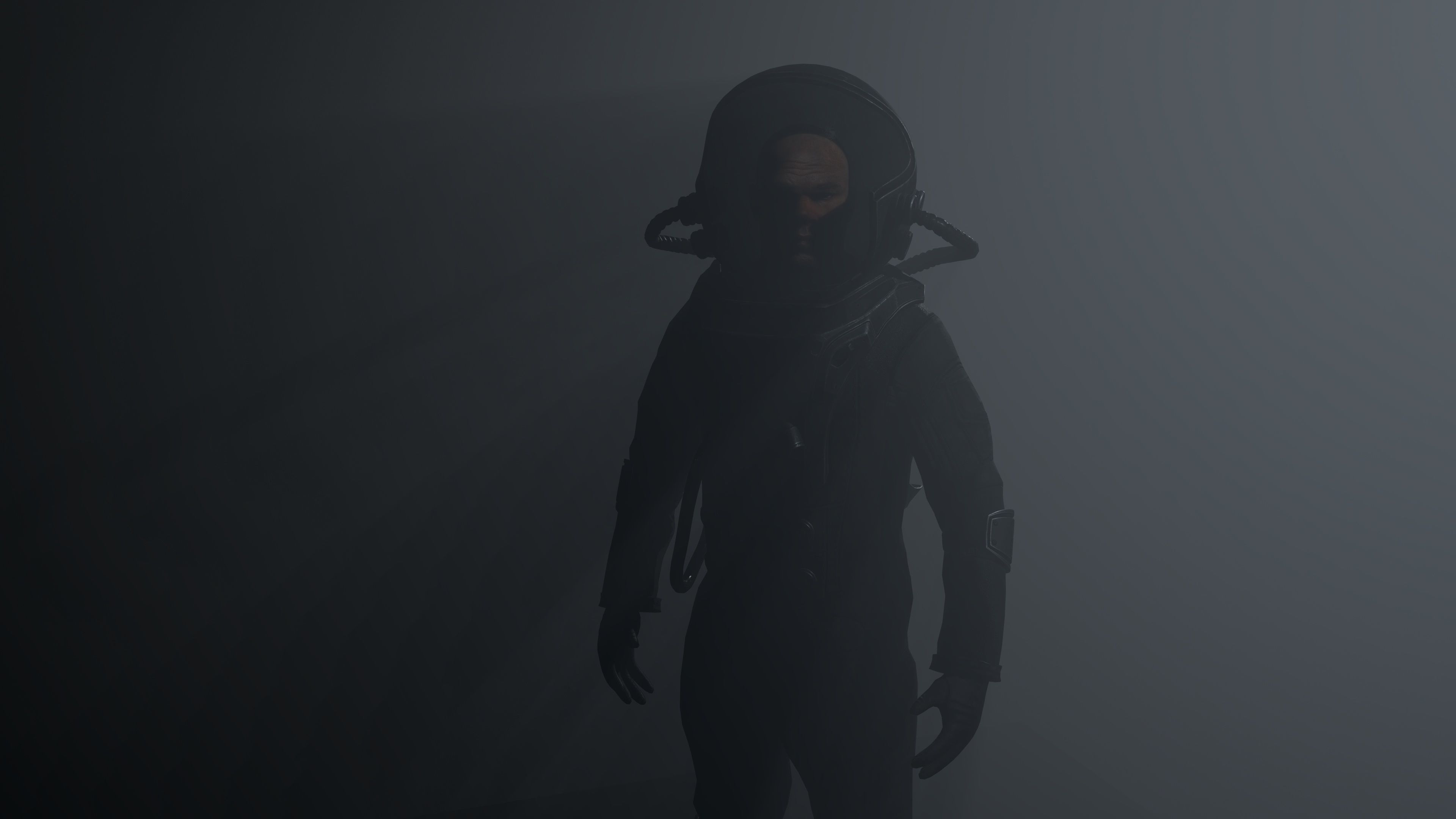 Post Apocalypse Astronaut ANIMATED Low-poly 3D model_25