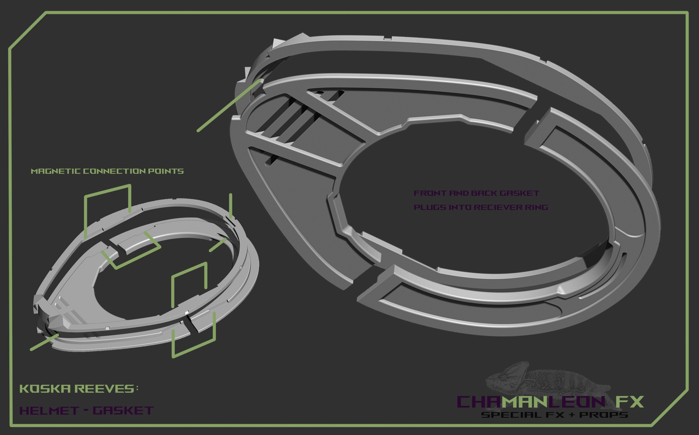 Koska Reeves The Mandalorian 3d printable cosplay helmet 3D print model_14