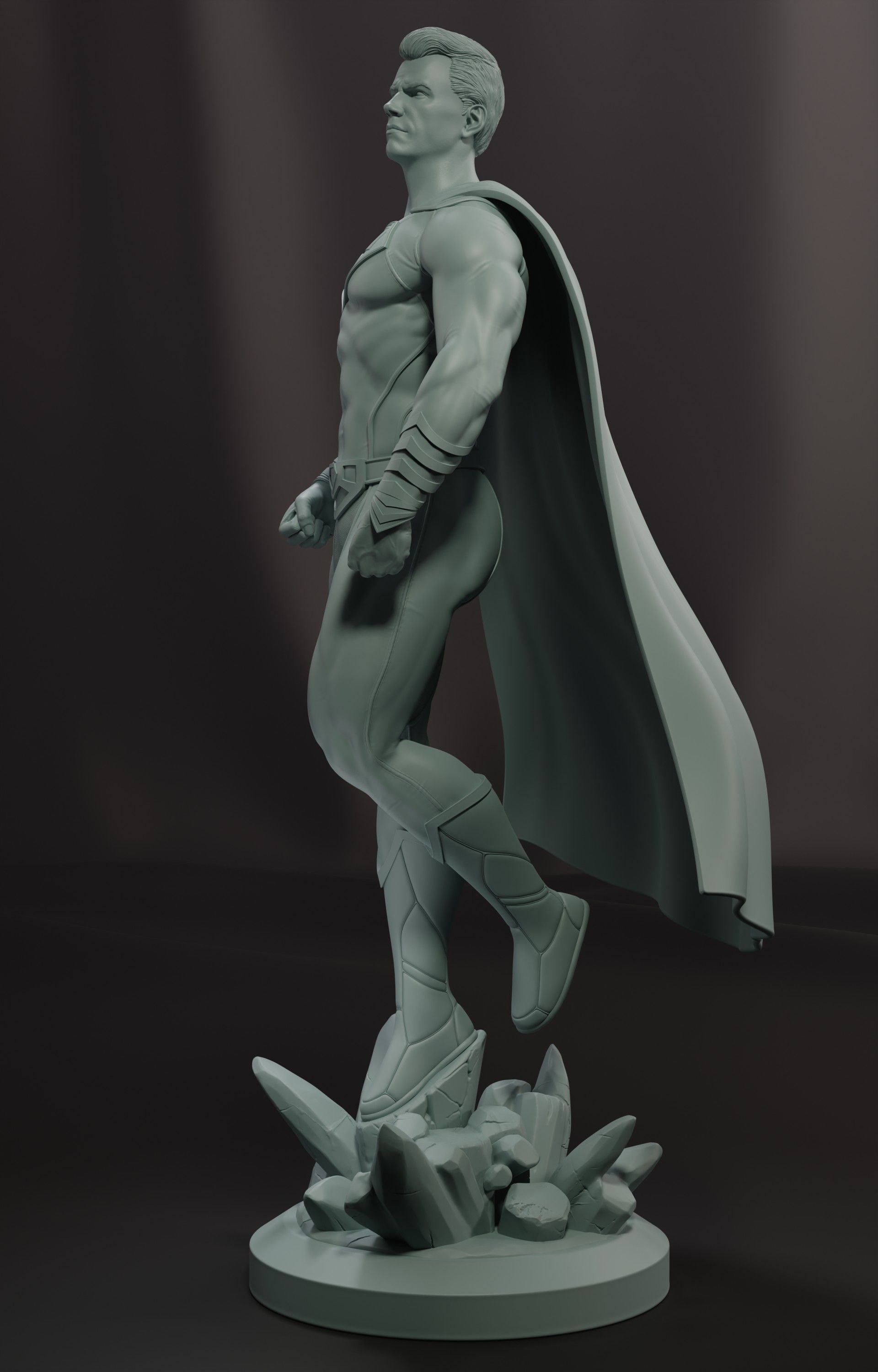 Superman Man Of Steel 3D print model_2