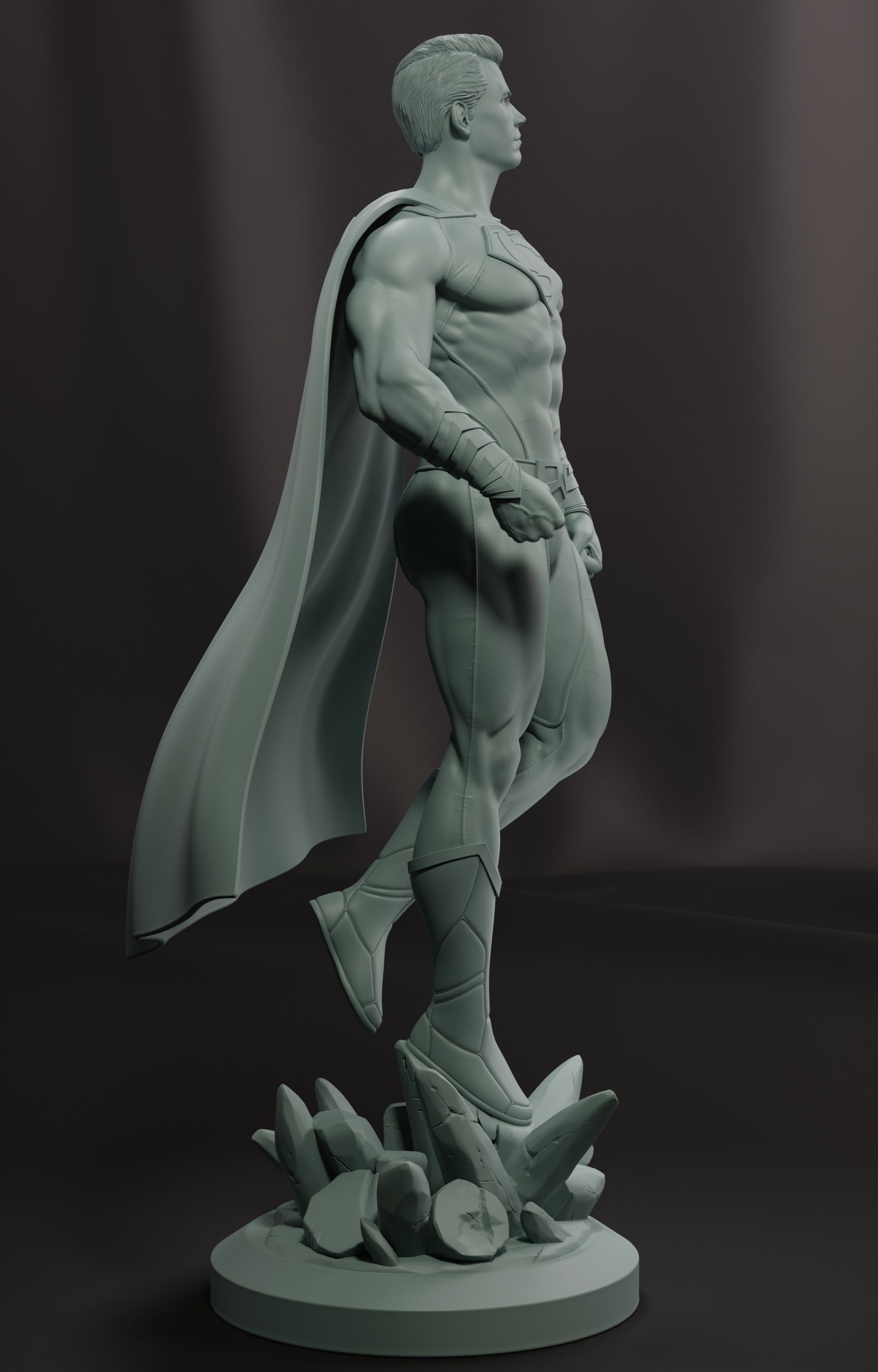 Superman Man Of Steel 3D print model_3